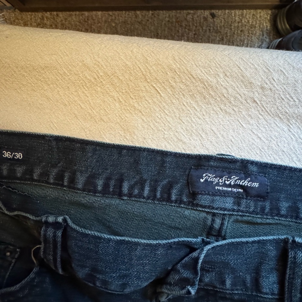 Flag & Anthem Men's Blue Jeans - Picture 2 of 5